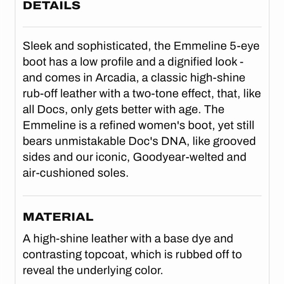 🍂 EUC Emmeline Arcadia Dr. Martins 🍂 - Picture 9 of 9